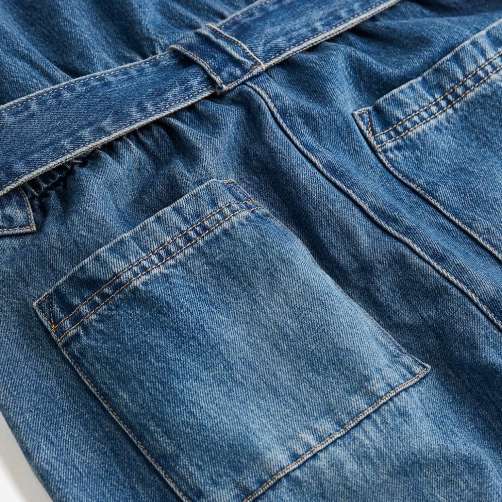 H&M Women's Denim jumpsuit - Picture 3 of 5
